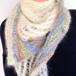 Adèle’s Mohair | Mohair & Magic Shawl (Digital Pattern)