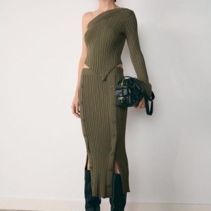 Sally Skirt - khaki