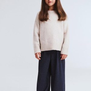 Sam soft knit jumper - oatmeal marl